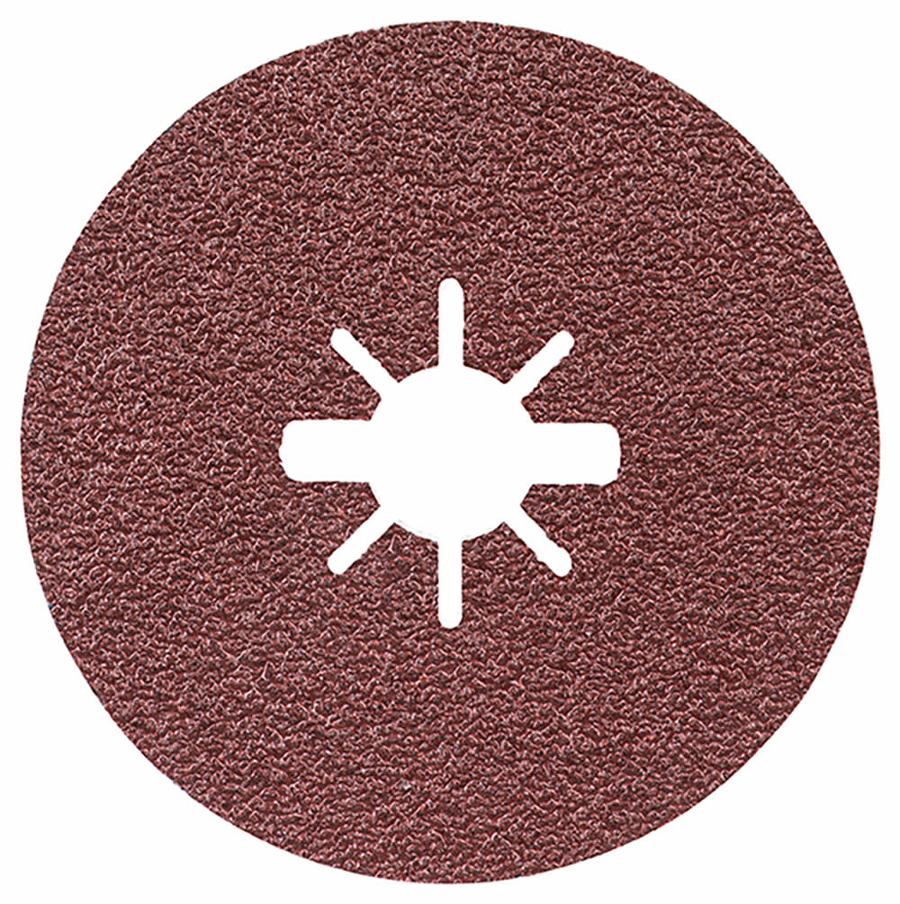 Bosch 25 pc. 4-1/2 In. 24 Grit X-LOCK Coarse Grit Abrasive Fiber Discs - Ascmtools