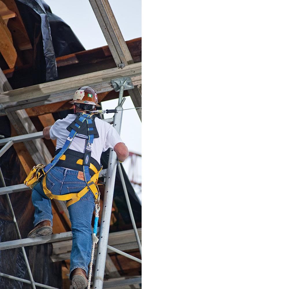 Werner Blue Armor 2000 Construction Harness – XL - Ascmtools