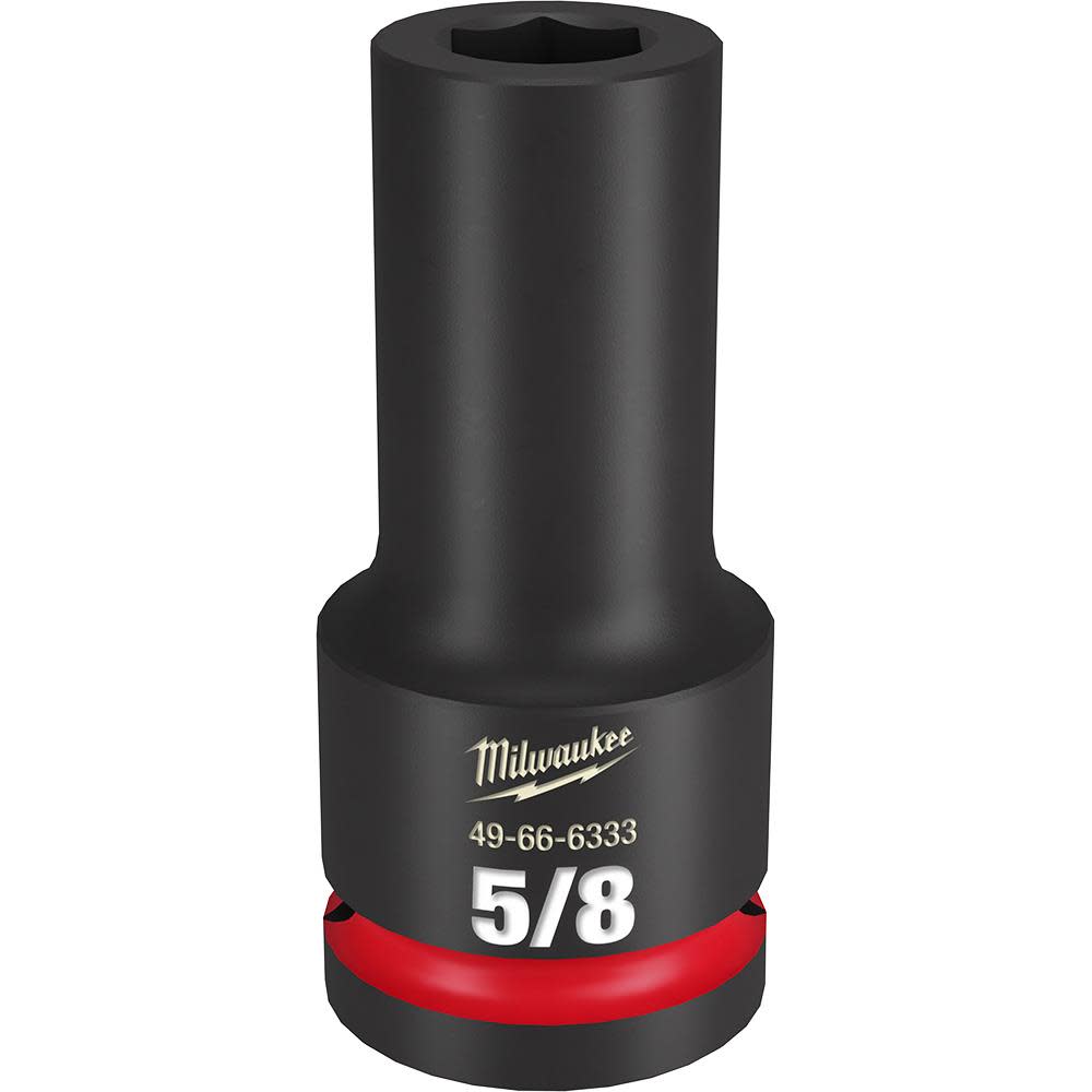 Milwaukee SHOCKWAVE Impact Duty Socket 3/4″ Drive 5/8″ Deep 6 Point - Ascmtools