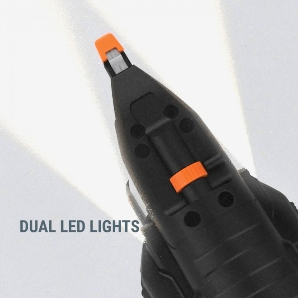 Worx 20V Power Share Cordless 18 Gauge 2 in 1 Nail and Staple Gun Kit - Ascmtools