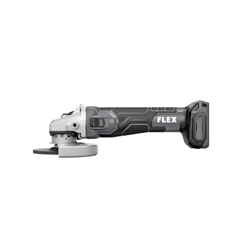 FLEX 24V Angle Grinder 5″ Fixed Speed with Side Switch Bare Tool - Ascmtools