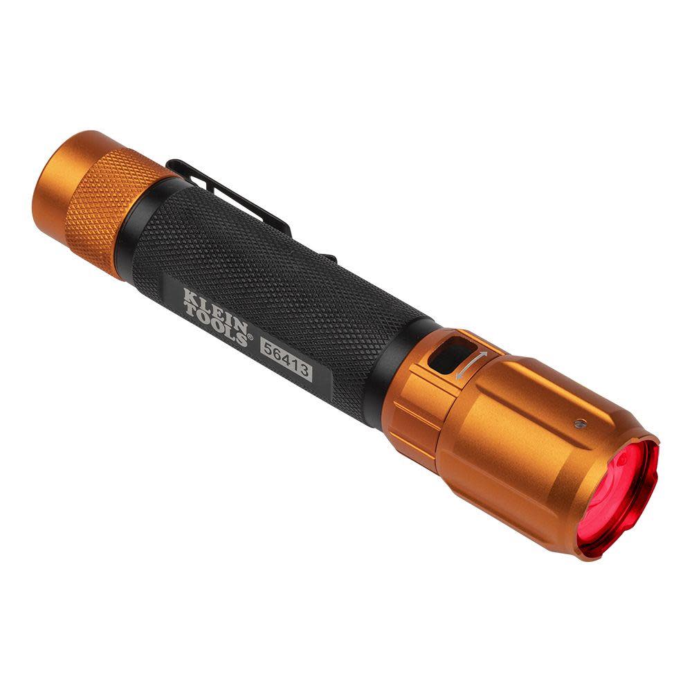Klein Tools 2 Color LED Flashlight Rechargeable - Ascmtools