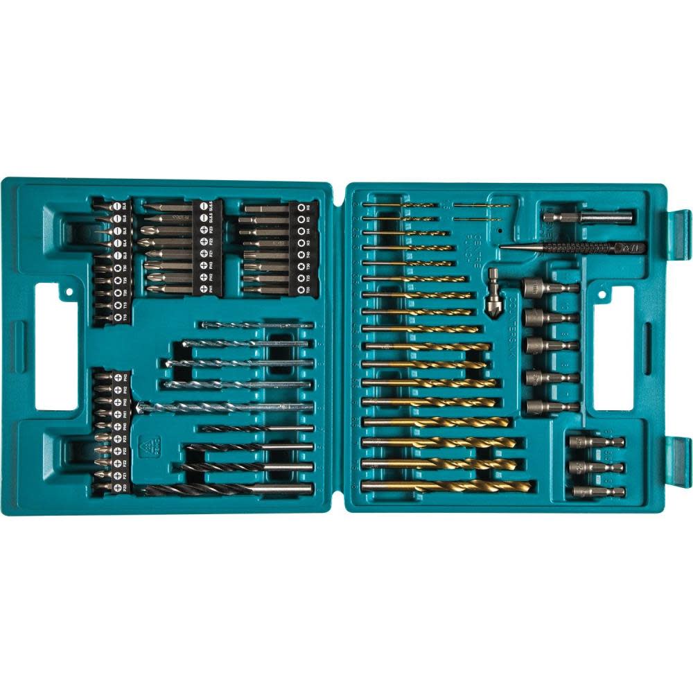 Makita Metric Drill & Screw Bit Set 75pc - Ascmtools