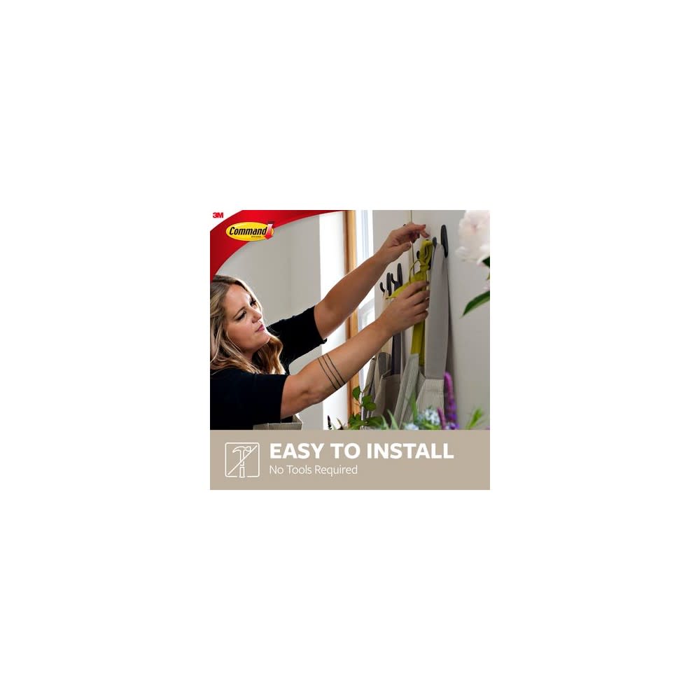 3M Command Large Forever Classic Oil Rubbed Bronze Metal Hook - Ascmtools