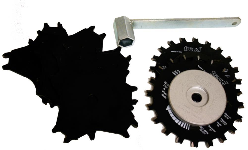 Freud 6 In. (Dia.) Dial-A-Width Stacked Dado Set - Ascmtools