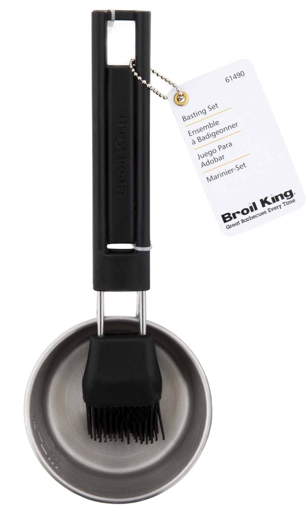 Broil King 2 Piece Stainless Steel Deluxe Basting Set - Ascmtools