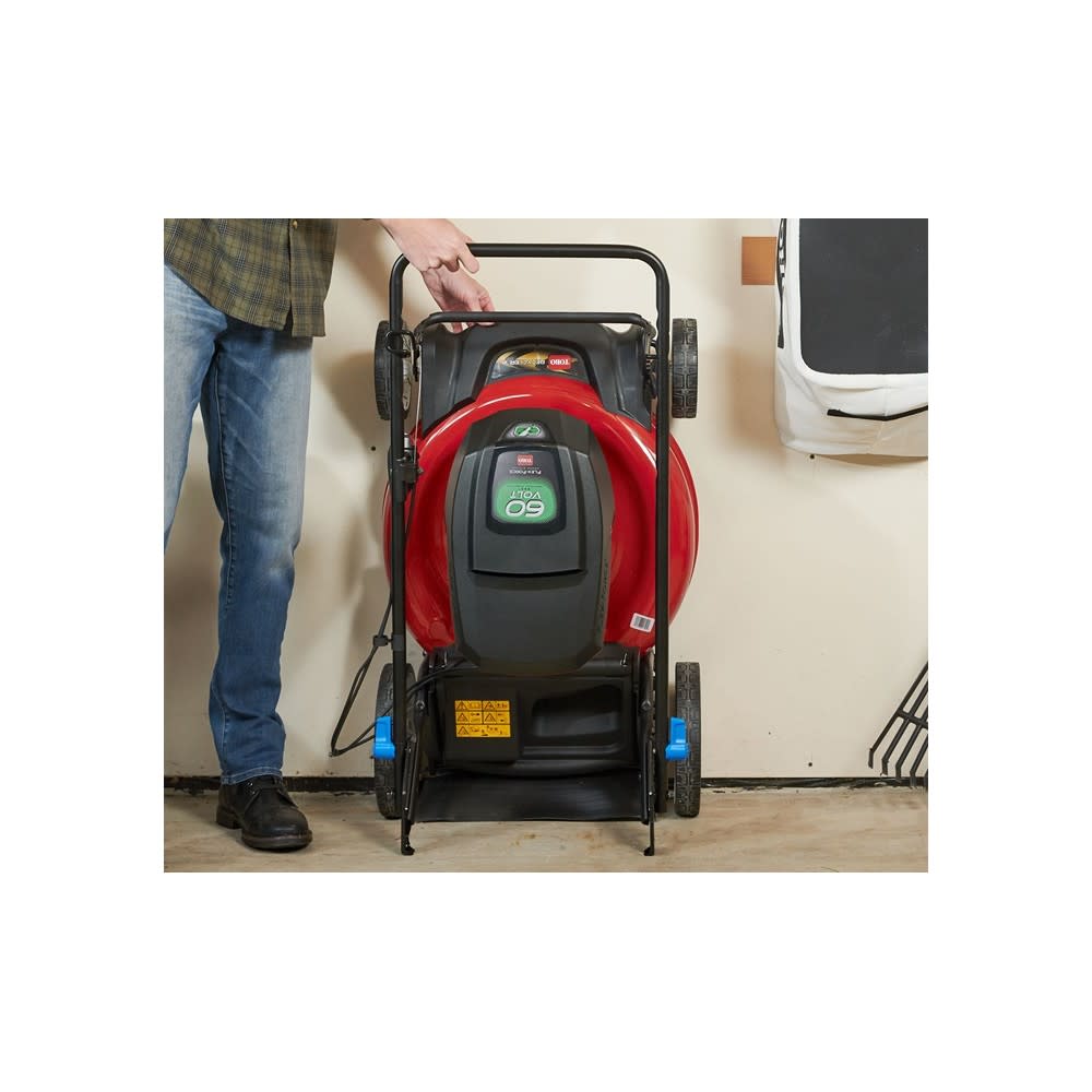 Toro 60V Flex Force SMARTSTOW Self Propel Lawn Mower Bare Tool 21″ - Ascmtools