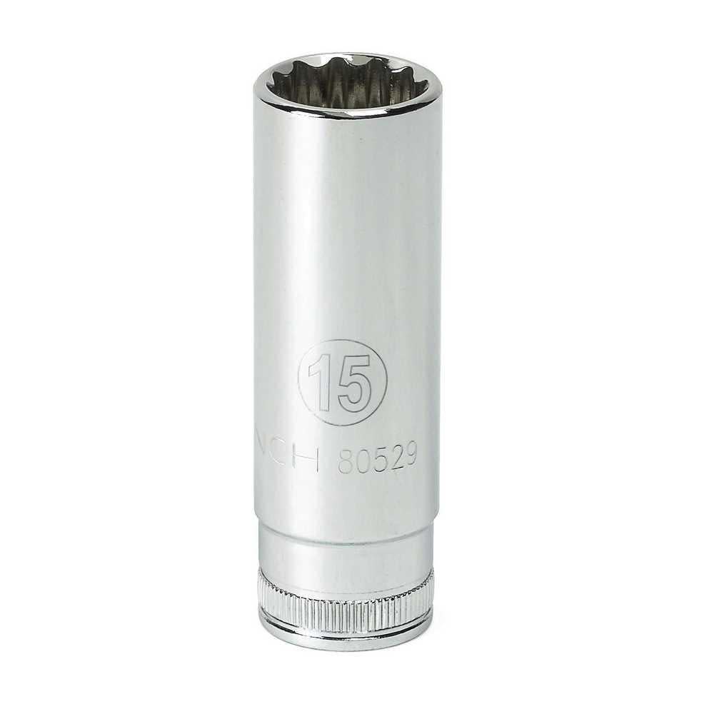 GEARWRENCH Deep Socket 3/8 In. Drive 6 Point 24mm - Ascmtools