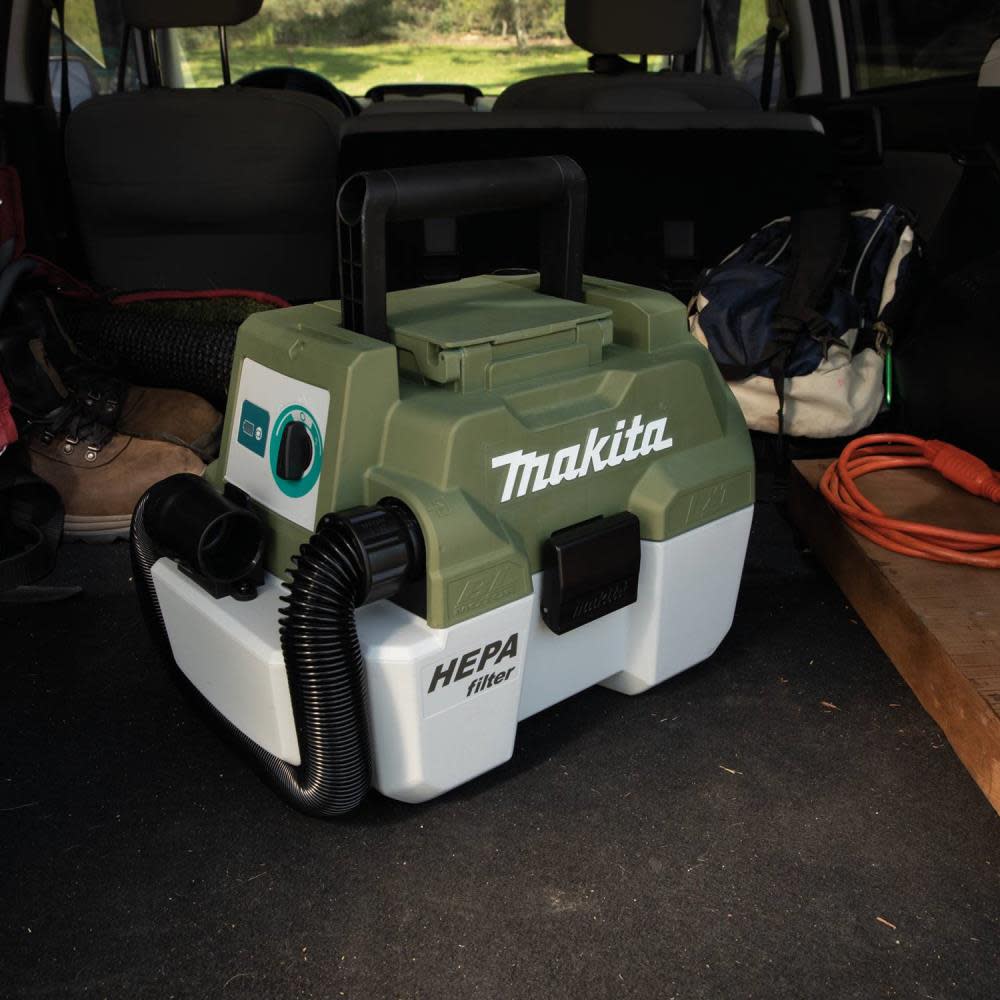 Makita Outdoor Adventure 18V LXT Brushless Wet Dry Vacuum Kit 5Ah - Ascmtools