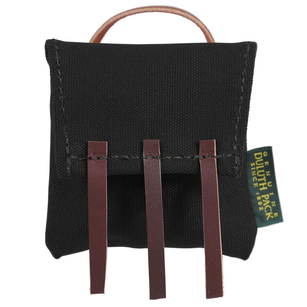 Duluth Pack Black Canvas Mini Ornament Pack - Ascmtools