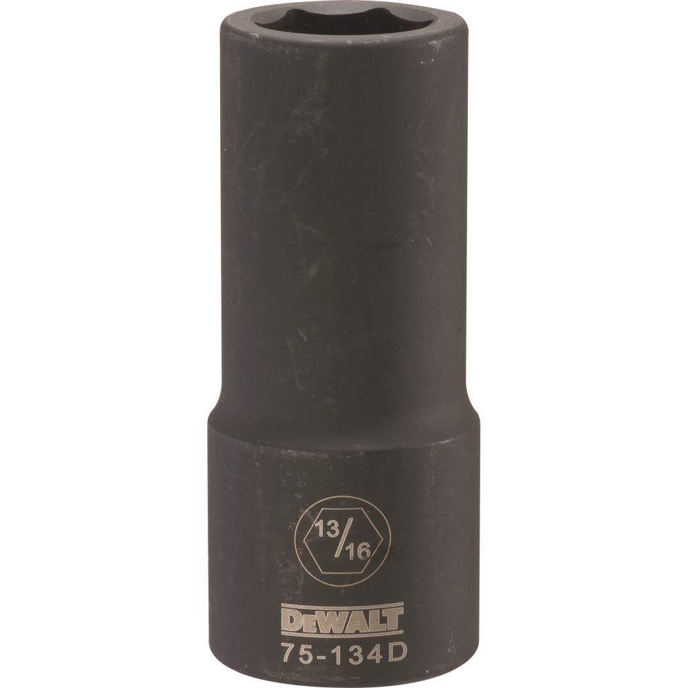 DEWALT 3/4 Drive X 13/16 6PT Deep Impact Socket - Ascmtools