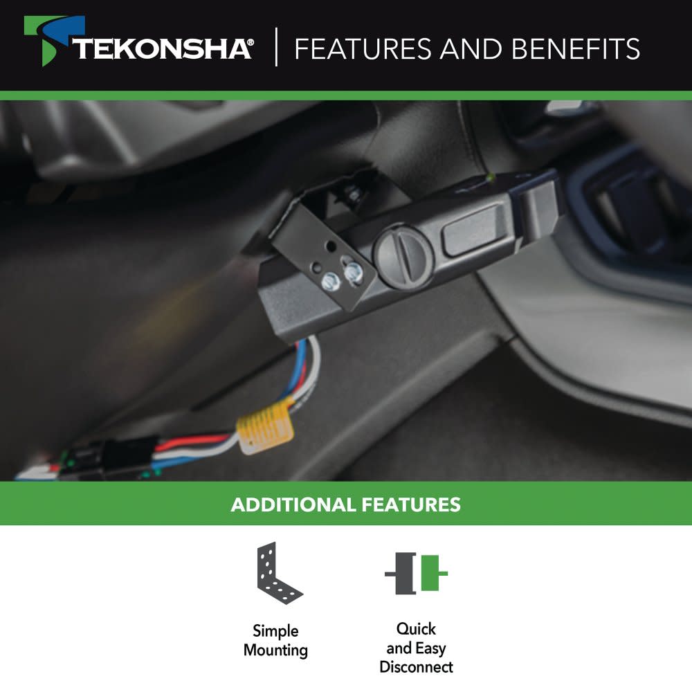 Reese Tekonsha Voyager Electric Trailer Brake Controller - Ascmtools