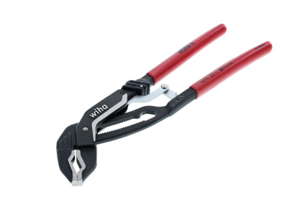 Wiha Classic Auto Grip V Jaw Tongue & Groove Pliers 10″ - Ascmtools