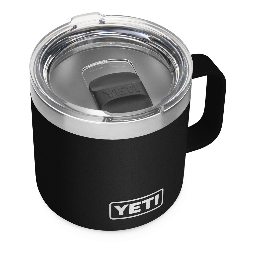 Yeti Rambler Mug with MagSlider Lid 14oz Black - Ascmtools