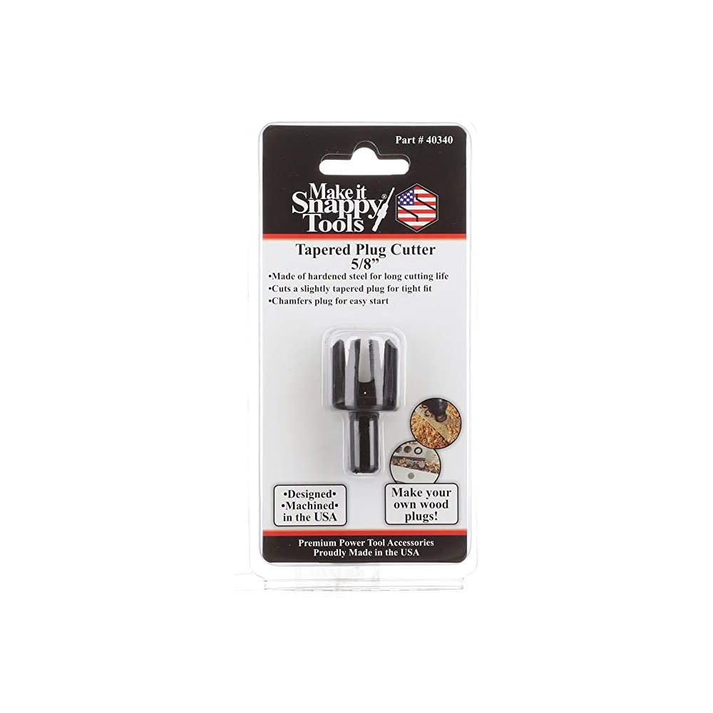 Make It Snappy Plug Cutter Tapered 5/8″ - Ascmtools