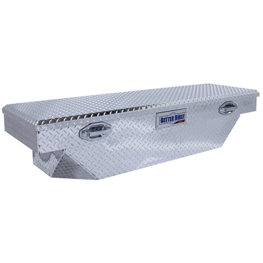 Better Built 63″ SEC Saddle Truck Tool Box UNIVERSAL BRITE ALUMINUM - Ascmtools