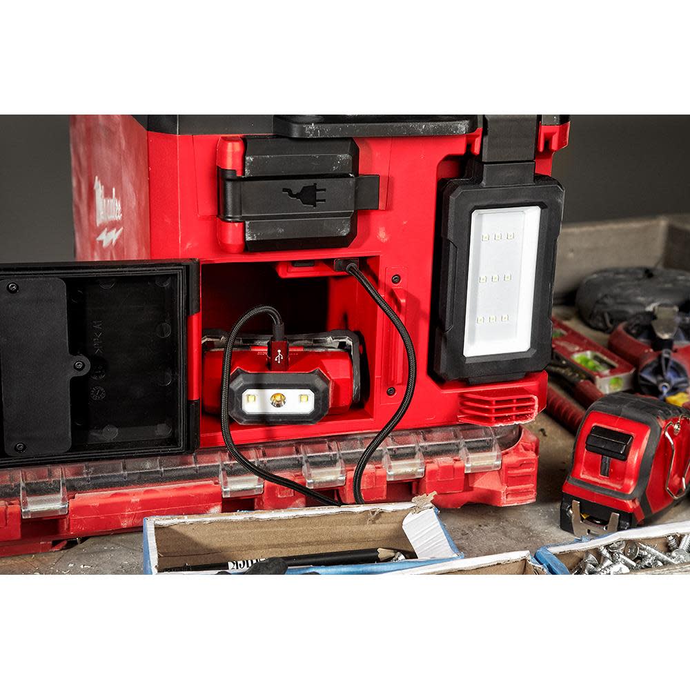 Milwaukee M18 PACKOUT Light/Charger Reconditioned - Ascmtools