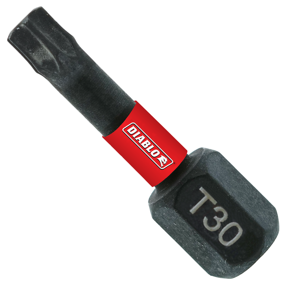 Diablo Tools 1″ #30 Torx Drive Bits (25-Pack) - Ascmtools