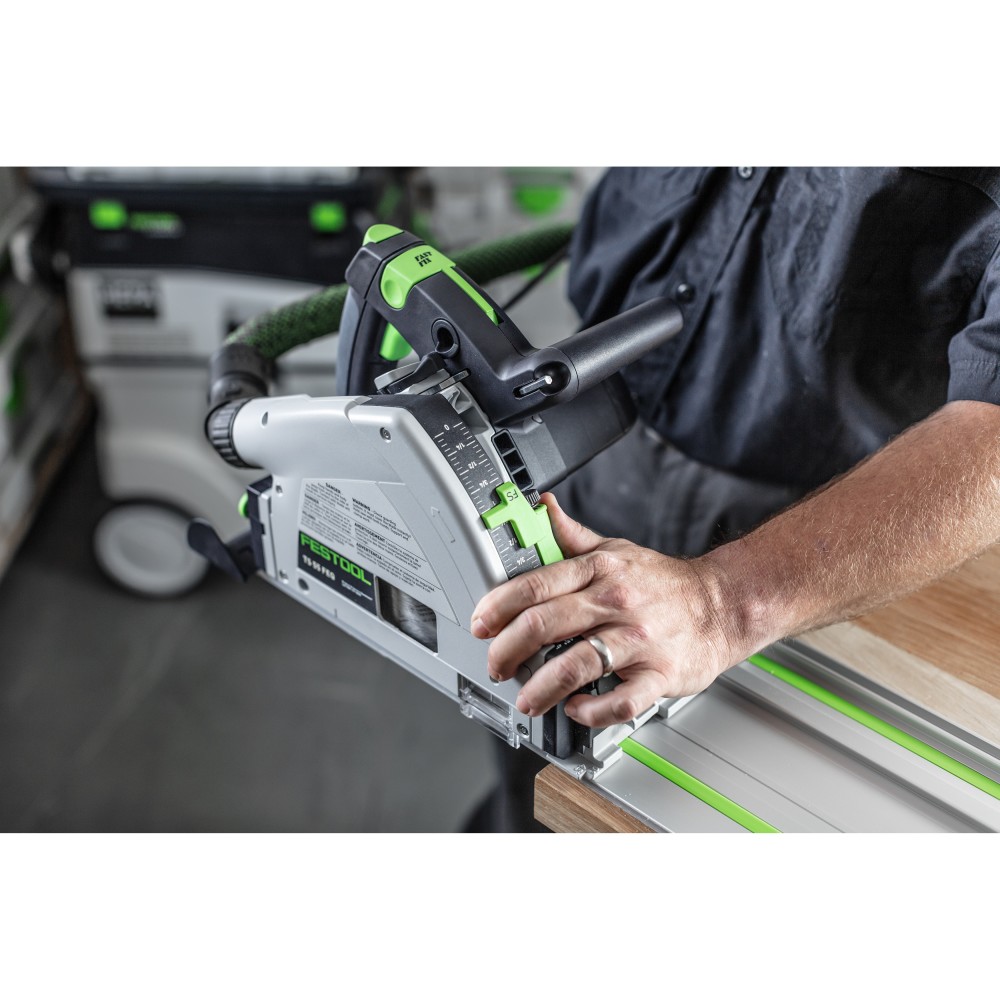 Festool 6 1/4″ TS 55 FEQ-F-Plus Plunge Cut Track Saw - Ascmtools