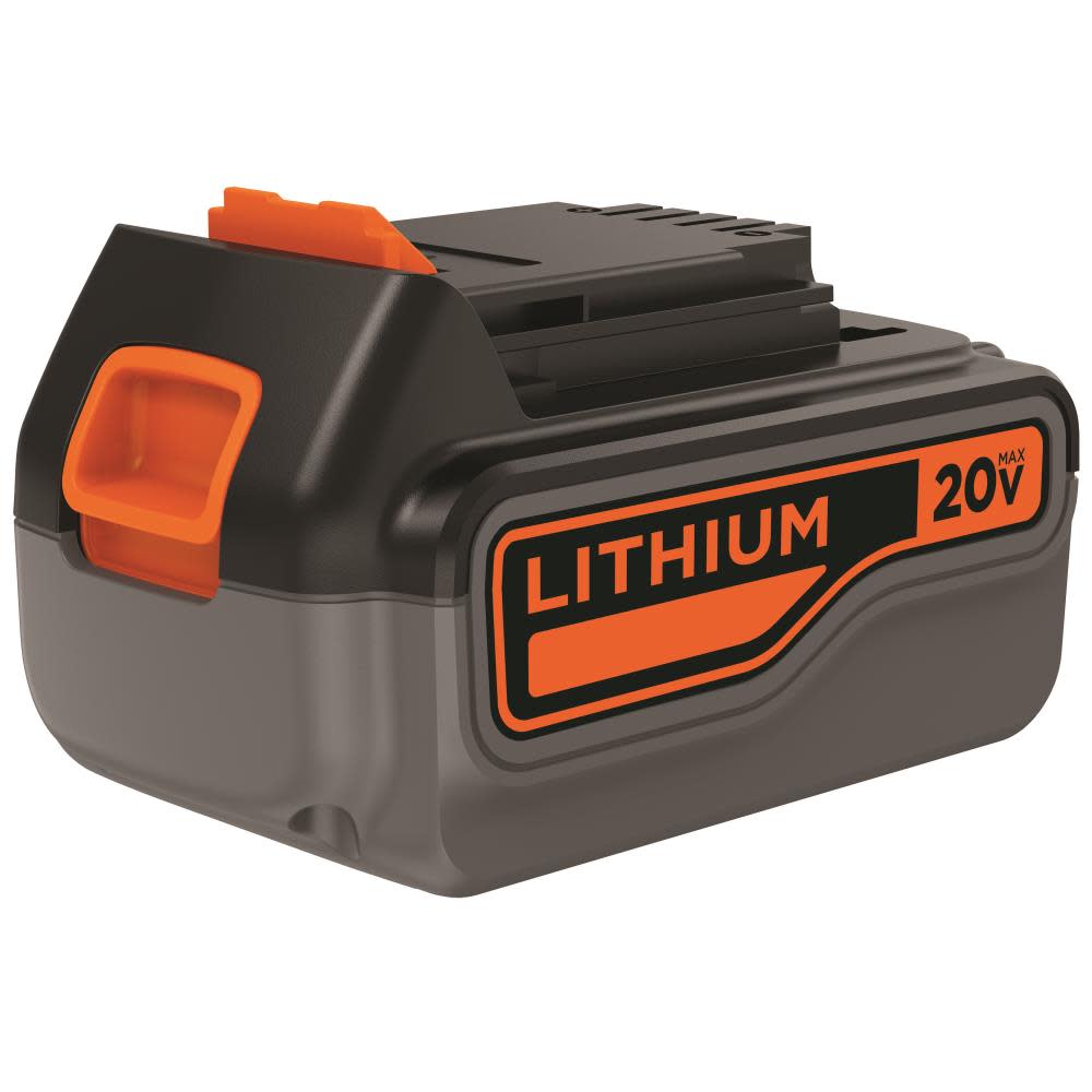 Black and Decker 20V MAX* 4.0 Ah Lithium Battery Pack - Ascmtools