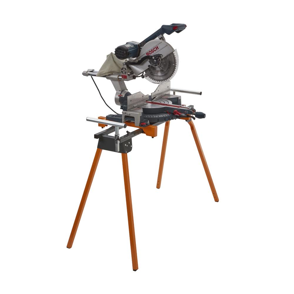Bora Portamate Miter Saw Stand with Pedestal Roller - Ascmtools