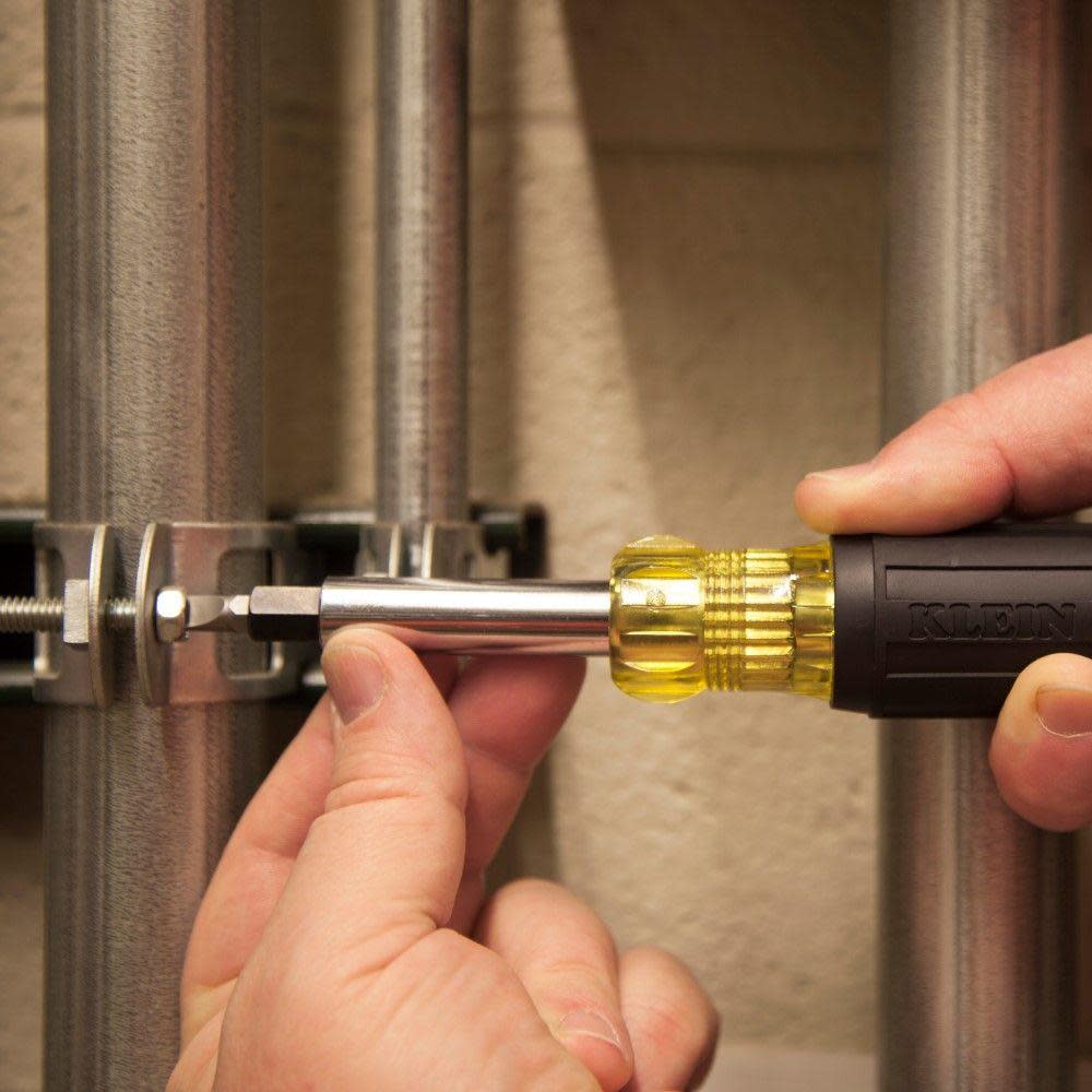 Klein Tools Multi-Bit Screwdriver/Nut Driver - Ascmtools