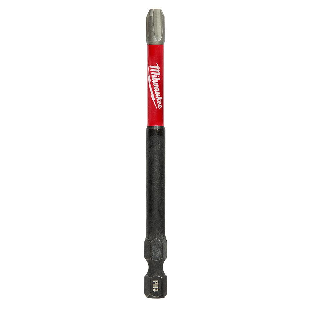 Milwaukee SHOCKWAVE 3.5 in. PH3 Impact Driver Bits 5PK - Ascmtools