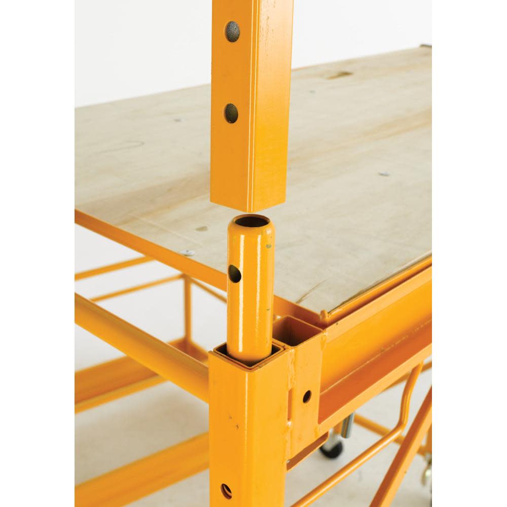 Werner 6 Ft. Steel Rolling Scaffold - Ascmtools