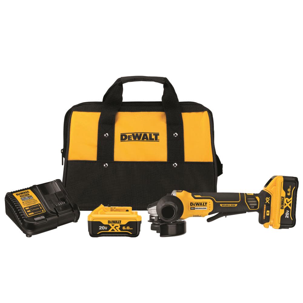 DEWALT 20V MAX XR Paddle Switch Small Angle Grinder 4.5″ Kit - Ascmtools