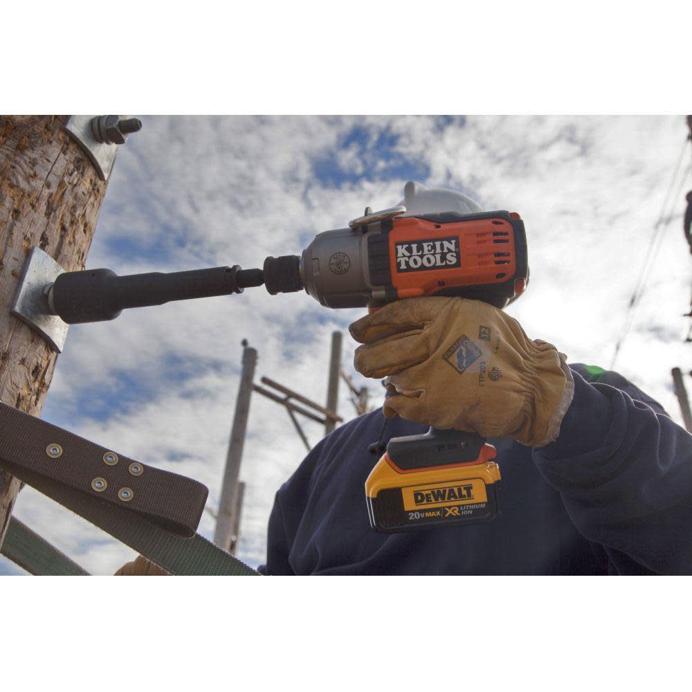Klein Tools Cordless Impact Wrench Kit 7/16″ - Ascmtools