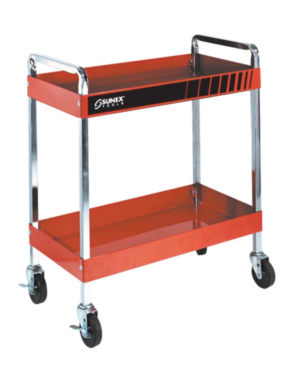 Sunex Multi-Purpose Service Cart Red - Ascmtools