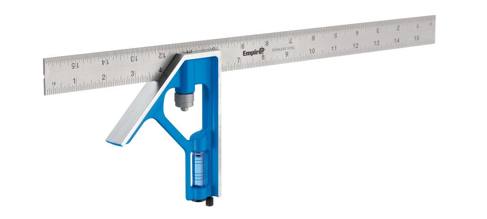 Empire Level 16 in. True Blue Combination Square - Ascmtools