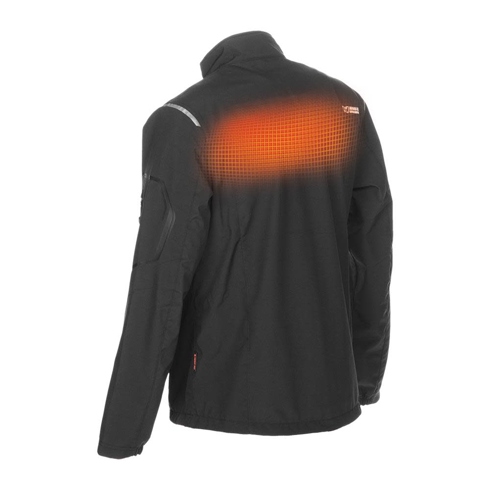 Mobile Warming Alpine Bluetooth Heated Jacket 7.4 Volt Mens Black Large - Ascmtools