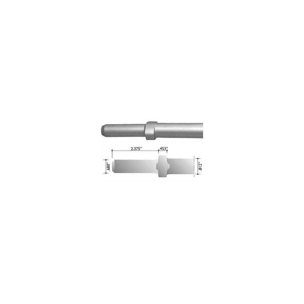 Brunner and Lay 5/8″ Round Shank/Oval Collar Ground Rod Driver - Ascmtools