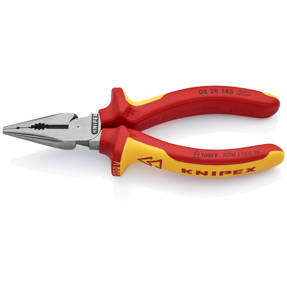 Knipex Small Needle Nose Combination Pliers 145mm - Ascmtools