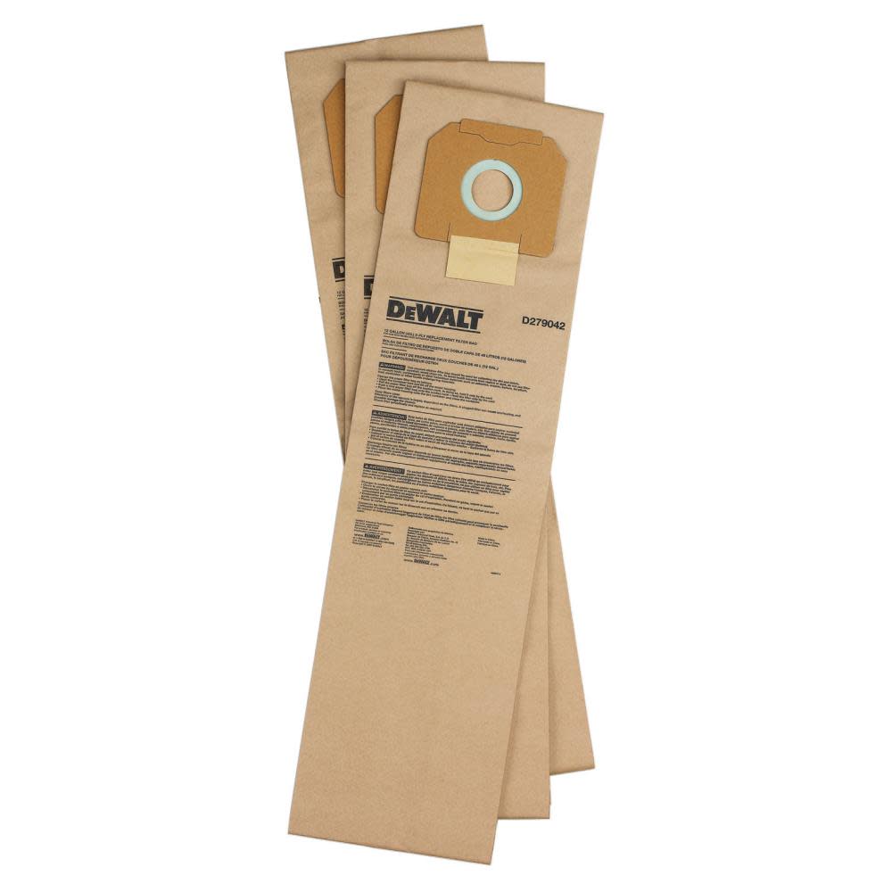 DEWALT Paper Filter Bag for D27904 - Ascmtools