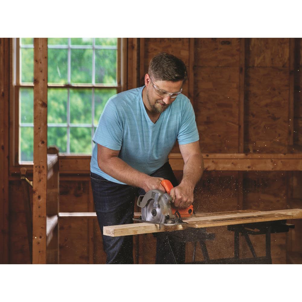 Black and Decker 13-Amp 7-1/4-in Corded Circular Saw - Ascmtools