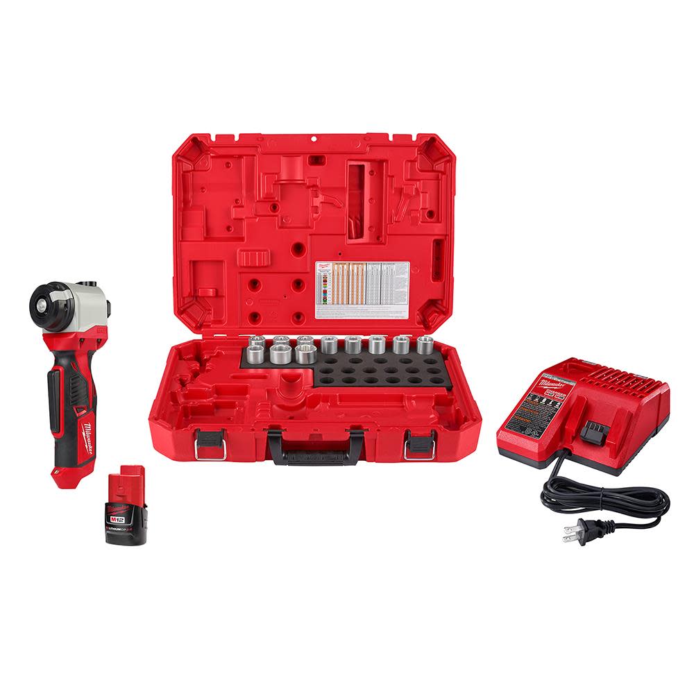 Milwaukee M12 Cable Stripper Kit for Al THHN / XHHW - Ascmtools