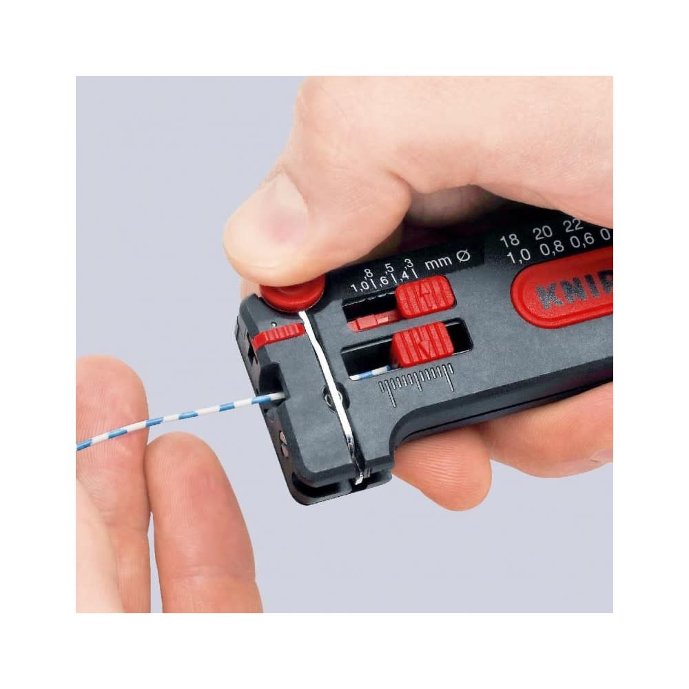 Knipex Precision Mini Wire Stripper 100mm 18-28 AWG - Ascmtools