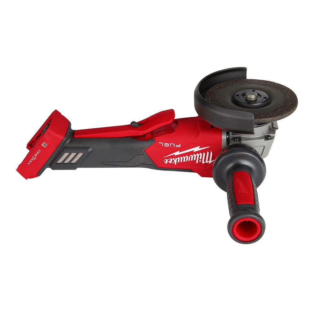 Milwaukee M18 FUEL 4 1/2″ / 5″ Braking Grinder Paddle Switch No Lock Bare Tool - Ascmtools