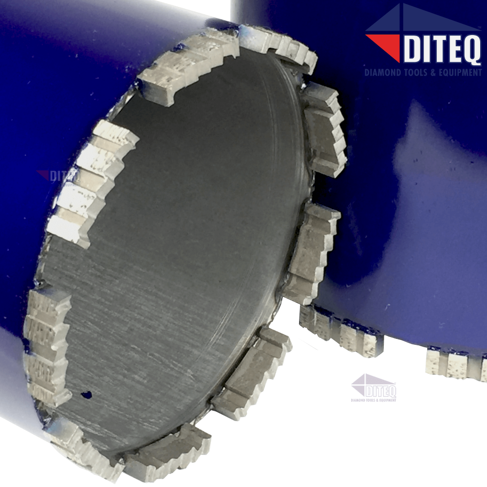 Diteq 3″ Wet/Dry Diamond Concrete Core Drill Bits - Ascmtools