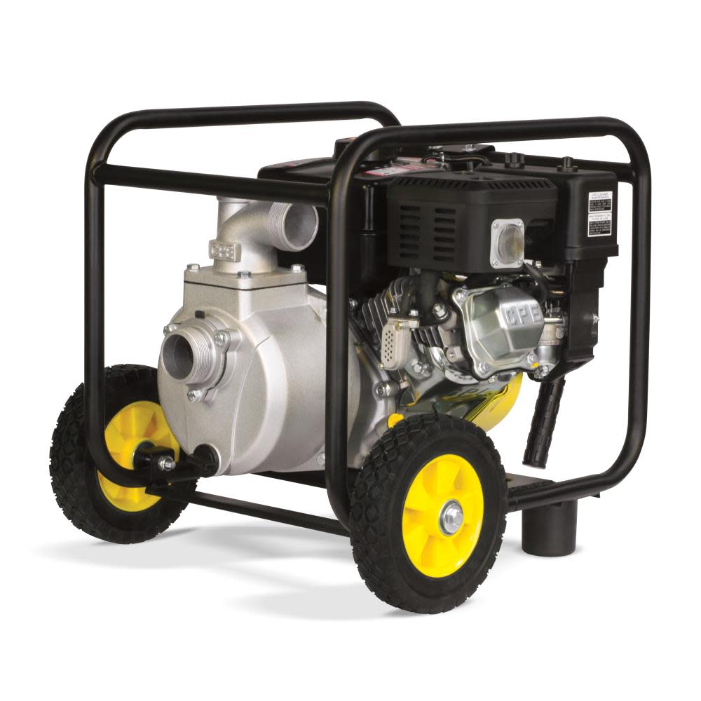 Champion Power Equipment 2-Inch Gas-Powered Semi-Trash Water Transfer Pump with Hose and Wheel Kit – 66520 - Ascmtools
