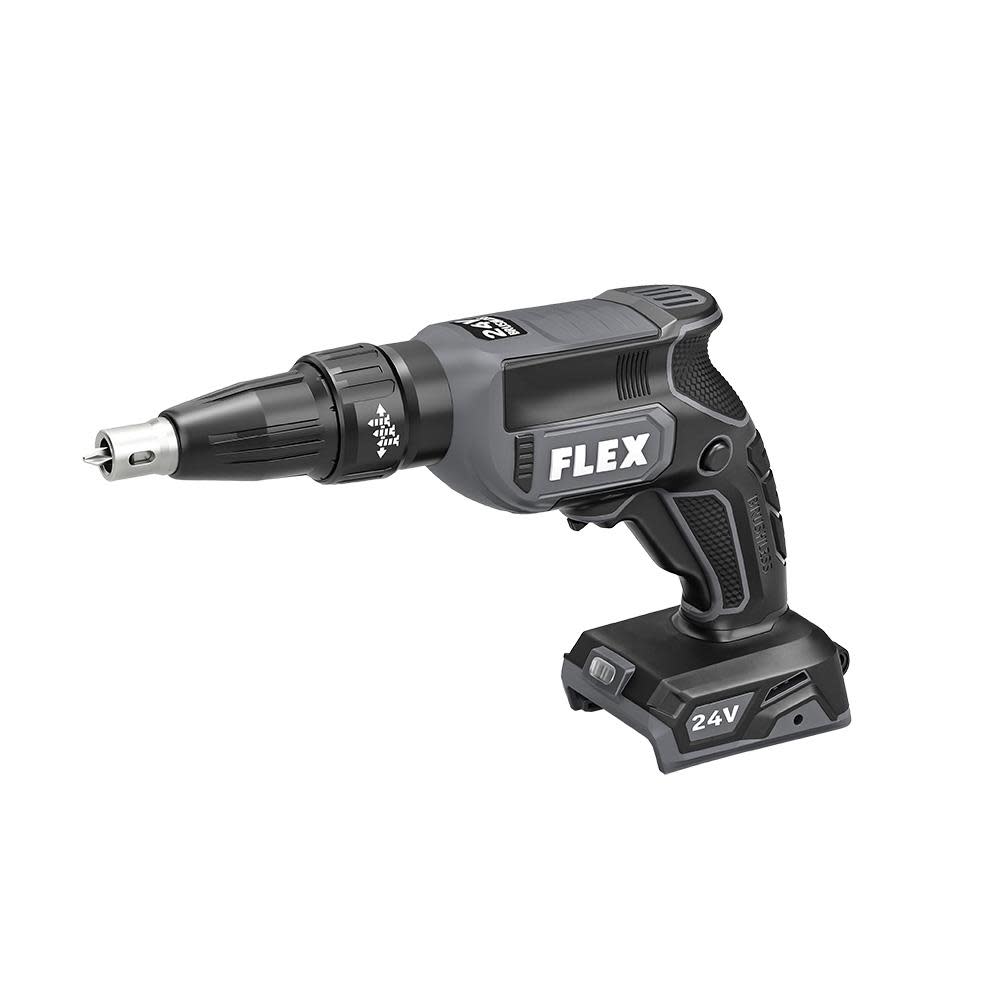 FLEX 24V Drywall Screw Gun With Magazine Attachment Bare Tool - Ascmtools