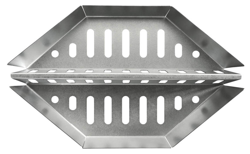 Napoleon Aluminized Steel Charcoal Basket for Kettle Grill - Ascmtools