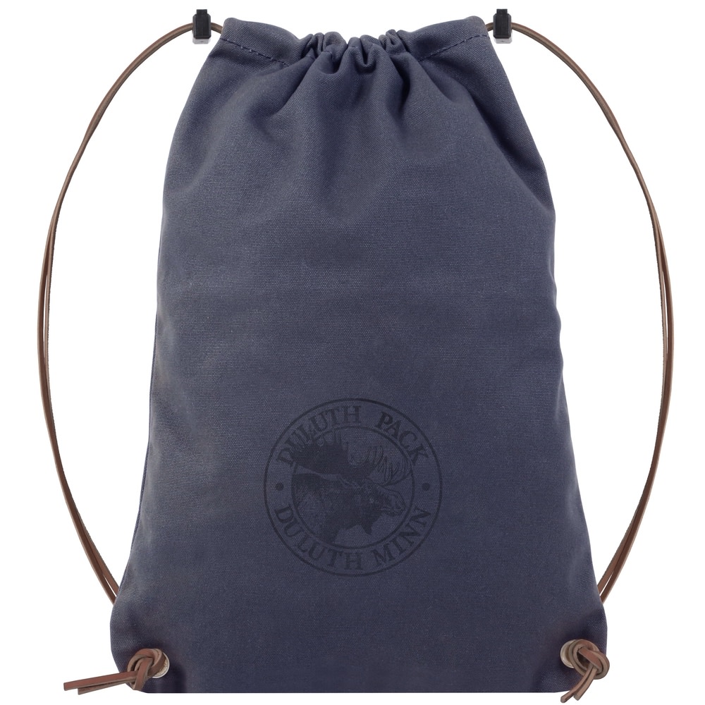 Duluth Pack Drawstring Backpack – Navy - Ascmtools
