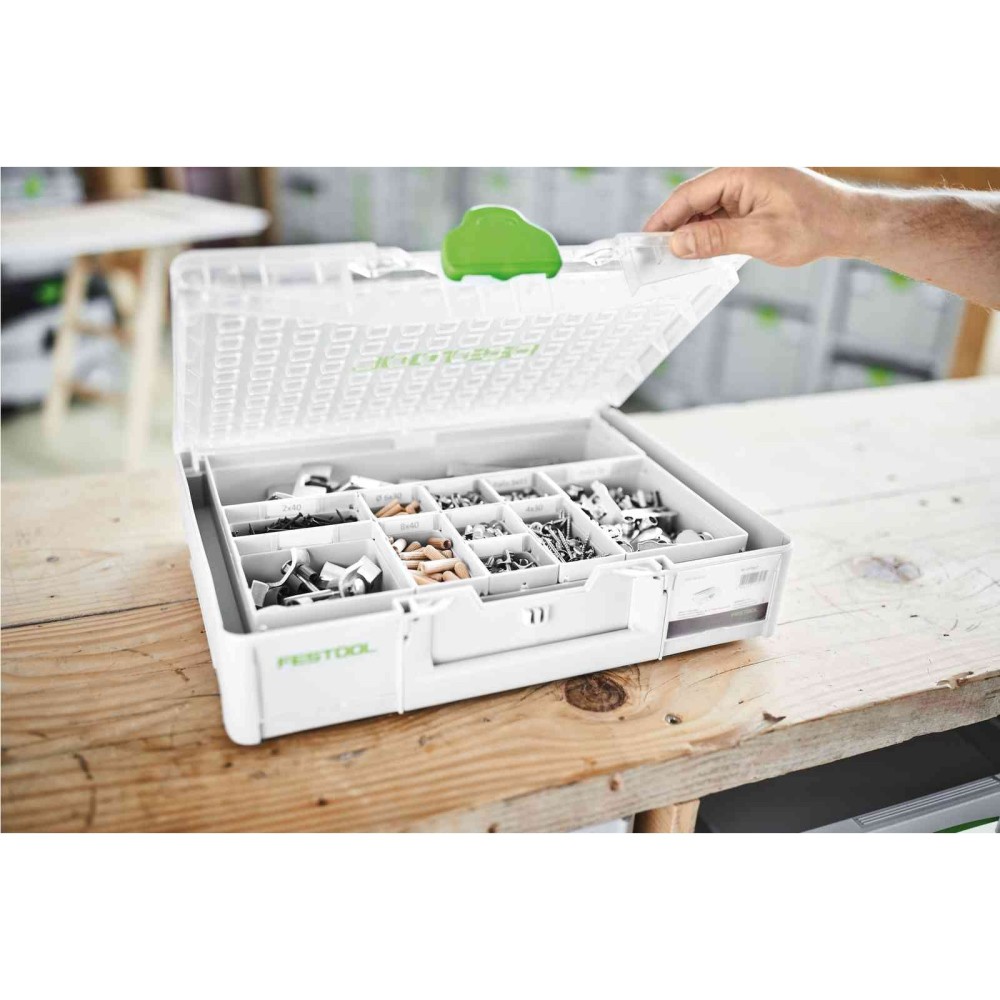 Festool SYS3 ORG M 89 6xESB Systainer Organizer with Containers - Ascmtools