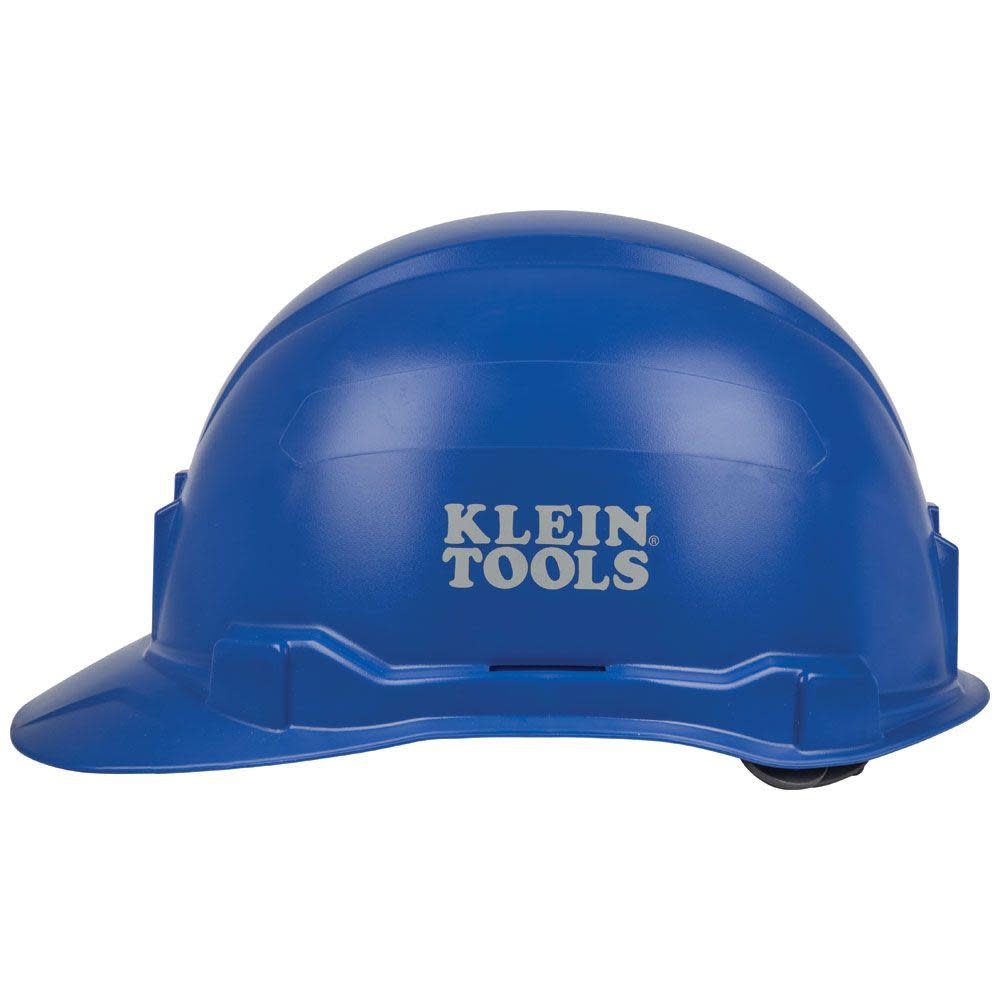Klein Tools Hard Hat Non-vented Cap Style Blue - Ascmtools