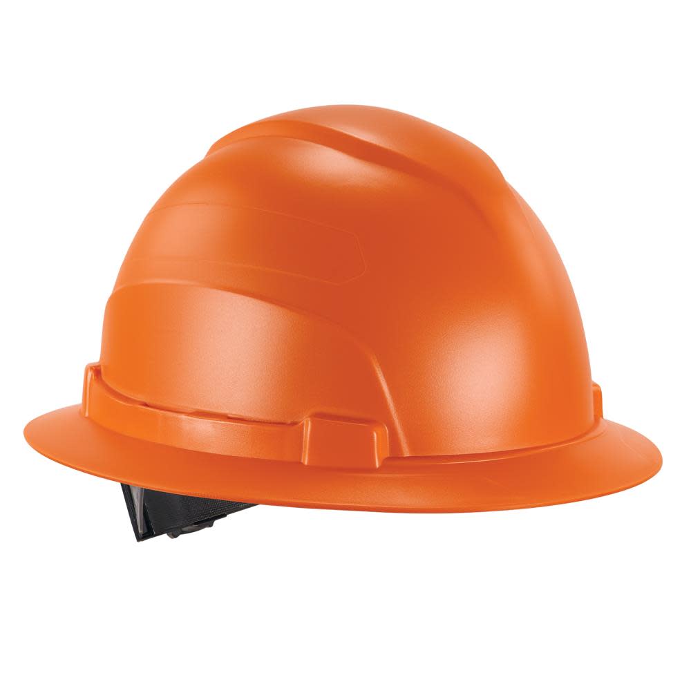Ergodyne Skullerz 8969 Orange Lightweight Full Brim Hard Hat Class E - Ascmtools