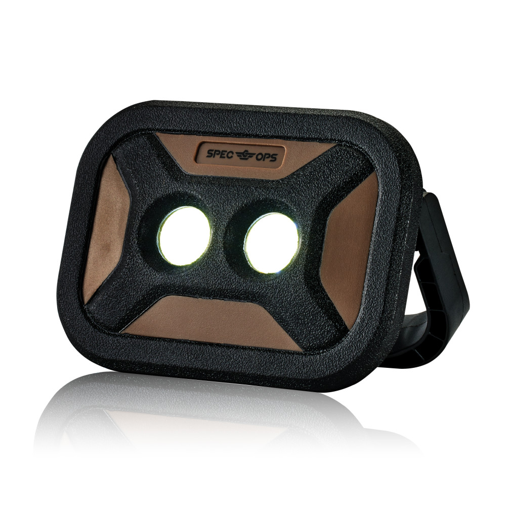 Spec Ops Rechargeable LED Work Light with Kickstand - Ascmtools