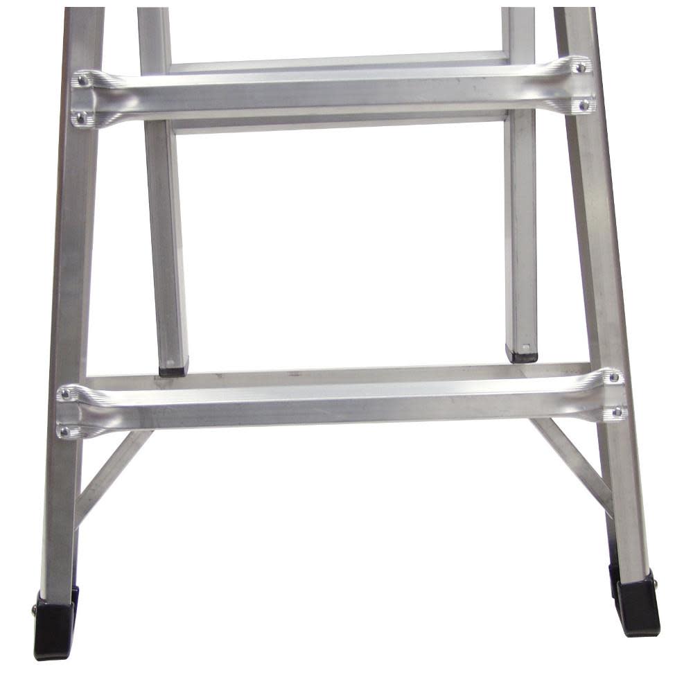 Werner 26-ft Aluminum 300-lb Telescoping Type IA Multi-Position Ladder - Ascmtools
